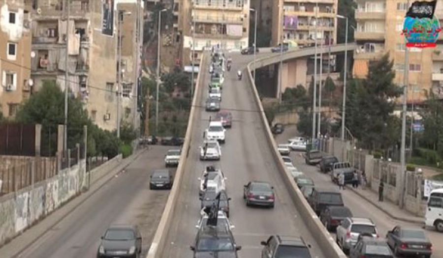 حزب التحرير/ ولاية لبنان  مسيرة سيارات "أقيموا الخلافة"