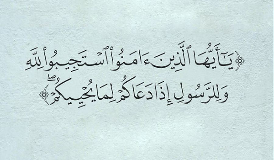 استجيبوا لداعي الله وأطيعوا الله