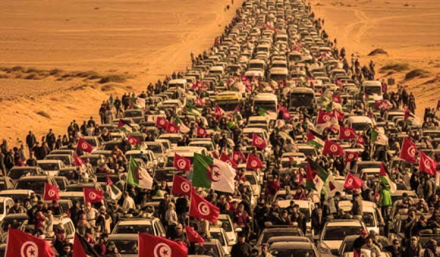 كلمة العدد  قافلة الصمود  بين عمالة نظام مصر ووجوب تحرك جيشها