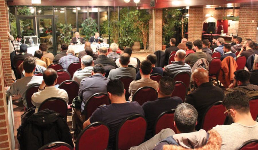 حزب التحرير في هولندا  ينظم ندوة سياسية "الأزمات في الشرق الأوسط"