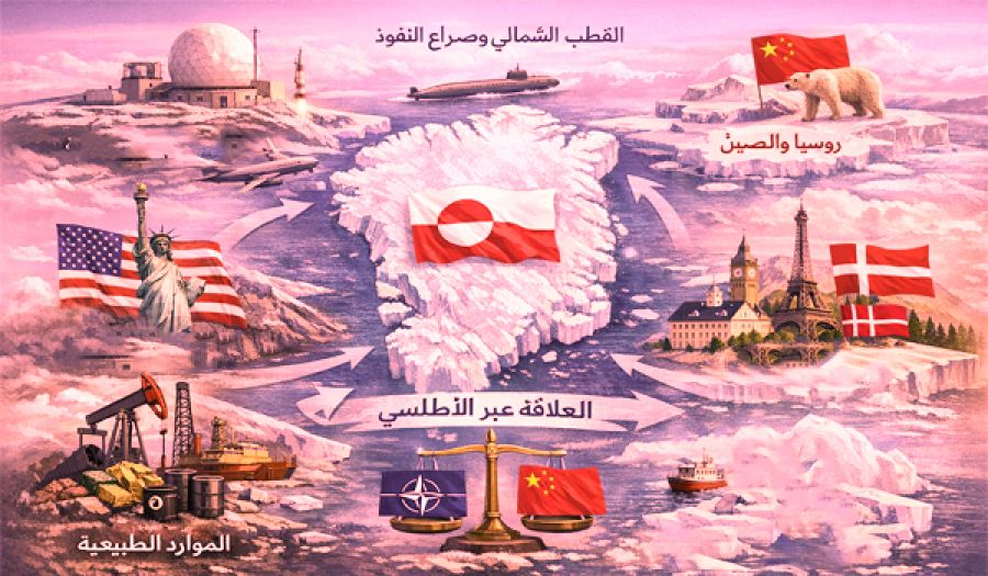 جزيرة غرينلاند  والعلاقة عبر الأطلسي