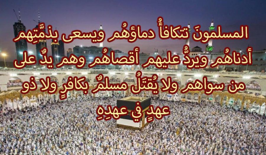  قاتل الله القومية والوطنية  التي زرعت الفرقة بين أبناء الأمة الواحدة